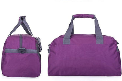 Small/Large Dance Duffle Bag For Girls Sport Gym Bags For Women Yoga Bag (Purple, Small)
