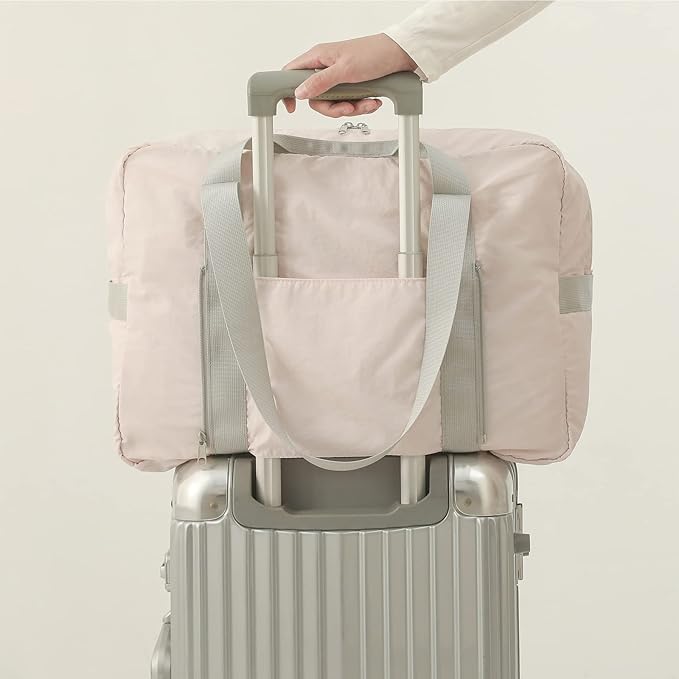 VanFn Foldable Travel Duffel Bag, Sports Duffels Gym Bag, Rainproof Nylon Totes, Sports Shoulder Handbag, Lightweight Duffle Bags For Women & Men, Outdoor Weekend Bag, P.Travel Series