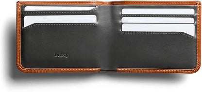 Bellroy Hide & Seek Wallet (Slim Leather Bifold Design, RFID Protected, Holds 5-12 Cards, Coin Pouch, Flat Note Section, Hidden Pocket)