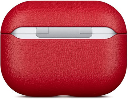 Lopie AirPods Pro 2nd Gen Leather Case - Red, Unisex