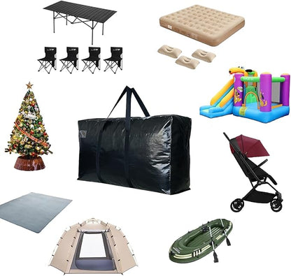 Extra Large Storage Duffle Bag with Zippers and Handles, Big Foldable Duffle Bag for Travel