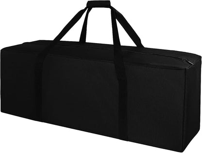 36" Sports Duffle Bag - 100L Extra Large Travel Duffel Luggage Bag with Upgrade 2-way Lockable Zippers, Durable & Water Resistant (36inch)