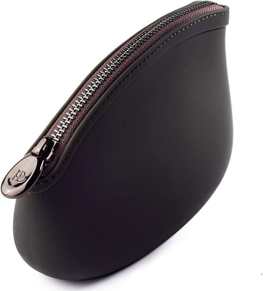 Small Makeup Bag by Pudinbag | The Premium Silicone Purse Bag | Vegan Hygenic Eco-friendly | Water and Heat Resistant