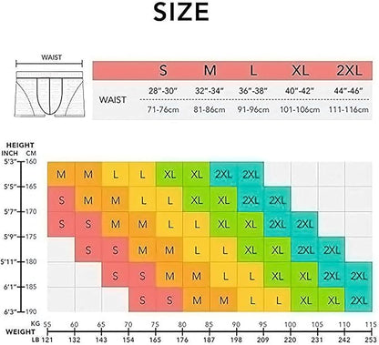 2 Packs Men's Boxer Briefs Hidden Pocket, Can keep your Insulin Pump, Pickpocket Proof Secret Pocket Underwear. (Red)