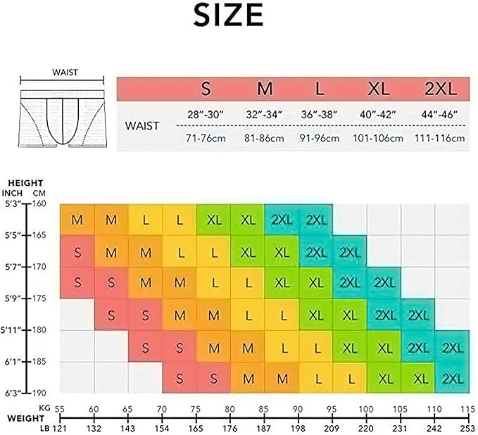 2 Packs Men's Boxer Briefs Hidden Pocket, Can keep your Insulin Pump, Pickpocket Proof Secret Pocket Underwear. (Red)