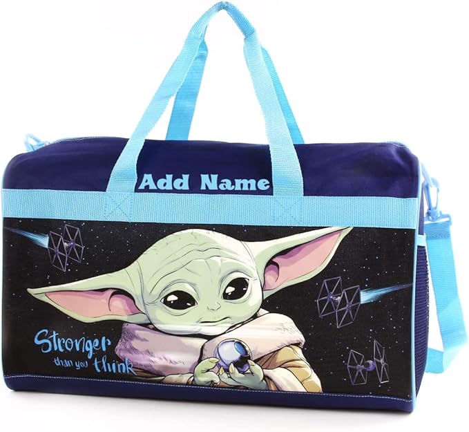 Personalized Licensed Kids Duffel Bag - MAND BABY YOD