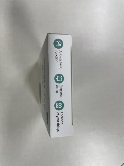 Air Tracker 2 Pack, Smart Bluetooth Tracker Works with Apple Find My (iOS Only), Item Finder Trakcer Tag Locator for Keys, Luggage, Backpack, IP67 Waterproof