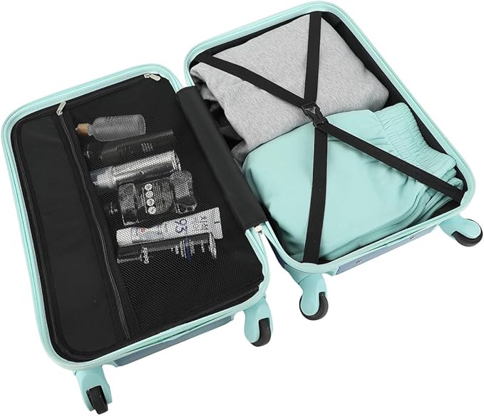 Bioworld Frozen Elsa & Anna Arendelle Castle 20" Rolling Luggage