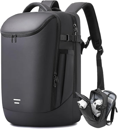 Travel Backpack for Men, Fits 17.3 inch Laptop Daypack, Water resistant Business Casual Carry on Backpacks Flight approved for Women & Men