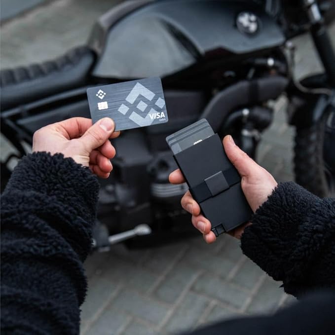 Ekster Aluminum Cardholder Wallet for Men | Metal Wallets with RFID Blocking Layer | Slim & Minimalist Aluminum Wallet with Push Button for Quick Card Access