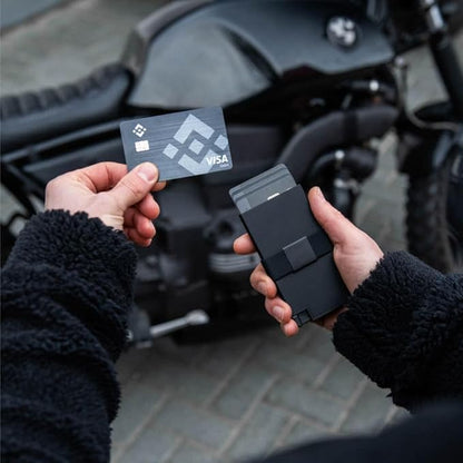 Ekster Aluminum Cardholder Wallet for Men | Metal Wallets with RFID Blocking Layer | Slim & Minimalist Aluminum Wallet with Push Button for Quick Card Access