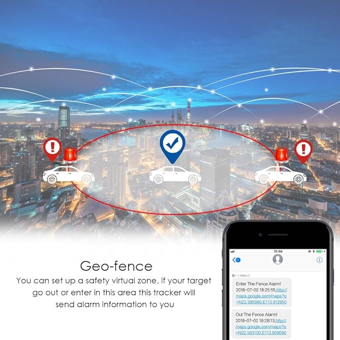 TKSTAR 4G GPS Tracker for Vehicles Hidden Magnetic Car GPS Tracker Locator Real-time Vehicle Tracking Devices with Electric Fence and Anti-Theft Alarm for Car/Motorcycle/Trucks/Fleet/Boat (4G TK905)