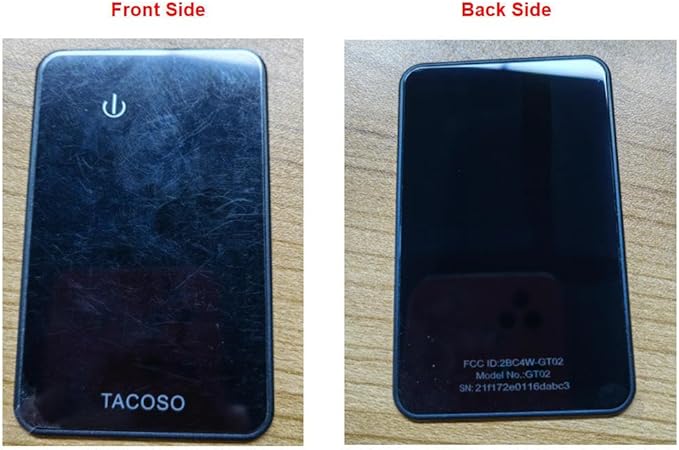 Wallet-Tracker-Card for Apple Find My (iOS Only), MFi Certified Bluetooth-Wallet-Tracking-Finder, Slim-Credit-Card-Tracker for Purse, Luggage & Travel Items with 2-Year Battery, IPX6 1 PCS