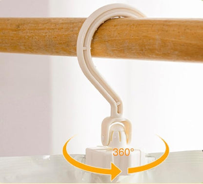 NeatNest 6 Pack Hanging Vacuum Storage Bags – 3 Medium & 3 Large, Space Saver Garment Bags with Hangers, Vacuum or Hand-Press Compression, Durable PE+PA Material, Airtight for Closet Organization