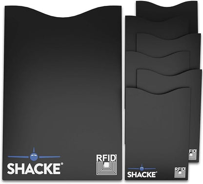 Shacke Hidden Travel Belt Wallet w/RFID Blocker