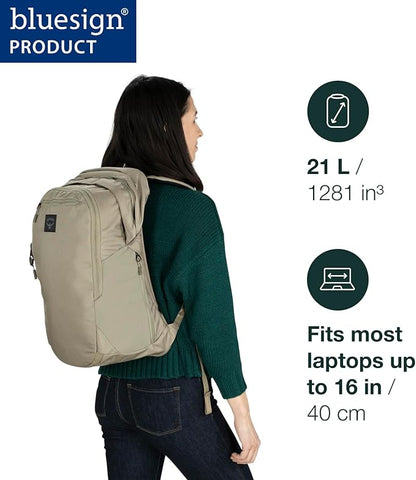 Osprey Aoede 21L Commuter Airspeed Backpack, Antique Blue