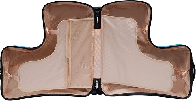 24"Kids Luggage Portable Kids Suitcase Children's Ride On Trolley Rolling Luggage with Wheels Carry Trolley Luggage with Password Lock Funny Kids Suitcases for Boys Girls Small Suitcase ABS+PC