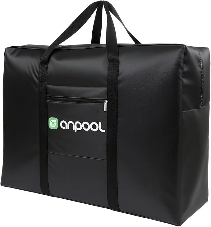 Foldable Travel Duffel Bag – Lightweight & Large Capacity Weekender Gym Luggage – Waterproof, Carry-On Duffel for Men & Women – Compact Foldable Overnight Bag For Weekend Trips/Gym/Flight