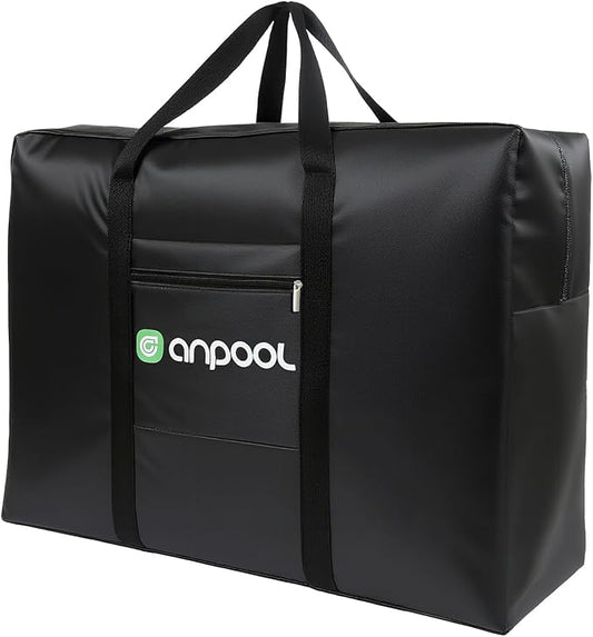 Foldable Travel Duffel Bag – Lightweight & Large Capacity Weekender Gym Luggage – Waterproof, Carry-On Duffel for Men & Women – Compact Foldable Overnight Bag For Weekend Trips/Gym/Flight