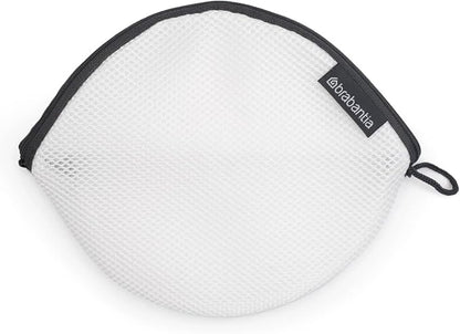 Brabantia Mesh Zip Up Laundry Bra Bag (White) for Washing Machine Delicates, Organizer Travel Bags
