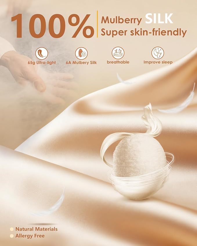 Heated Eye Mask for Dry Eyes & Stye Relief, 100% Mulberry Silk Sleep Mask with 3 Heat Levels & Auto-Off, Rechargeable & Washable Warm Eye Compress, Graphene Wireless Heating Pad for Travel