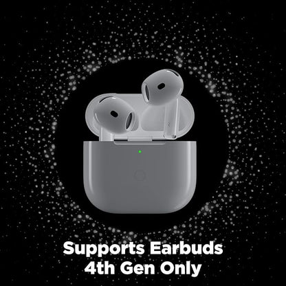 Wireless Charging Case for AirPods 4 | USB C Port | Replacement Cases Compatible with Air Pod 4 | Qi-Certified | Bluetooth Pairing Sync Button