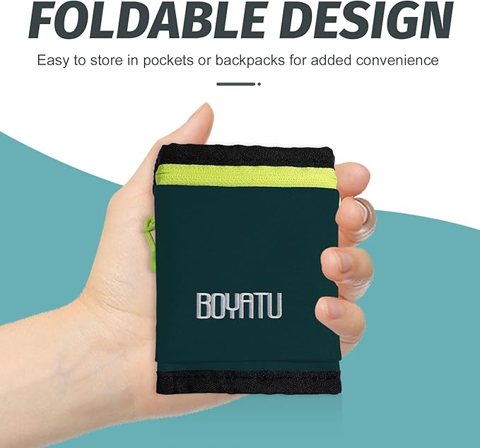 Running Belt Waist Fanny Pack: Slim Phone Holder Workout Pouch for Walking JoggingDark Green