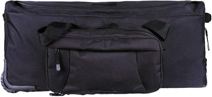 Heavy-Duty X-Large Military Tactical Wheeled Rolling Duffel Trolley Bag For Deployment Traveling Camping Sporting