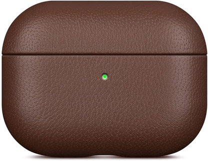 Lopie AirPods Pro 2nd Gen Leather Case, Coffee, Unisex