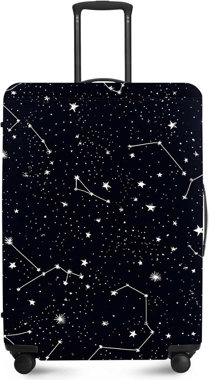 ANNA QUEEN Travel Luggage Cover Suitcase Protector Suitcase Cover Anti-Scratch,Stretchable Bag Cover Washable Durable Polyester