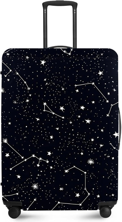 ANNA QUEEN Travel Luggage Cover Suitcase Protector Suitcase Cover Anti-Scratch,Stretchable Bag Cover Washable Durable Polyester