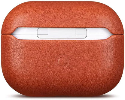 LOPIE AirPods Pro 1st Gen Leather Case Cover - Handmade, Natural Grain Cowhide - Brown
