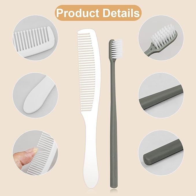 Hygiene Kit Bulk, The Convenience Kit Bulk is Fully Equipped and Clean and Hygienic, Individually Packed, Convenience Kits Suitable for Hotel, Home, Camping, Travel (30 Sets)