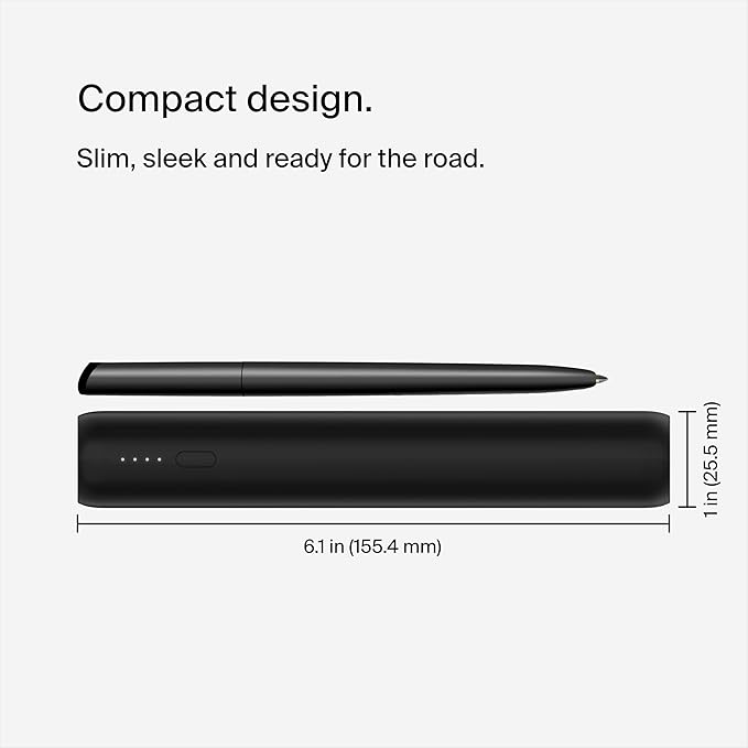 Belkin Portable Charger, 3-Port Power Bank - 12in. USB-C to USB-C Cable Included - 20000 mAh w/PD 20W for iPhone 17, Air, Pro, Pro Max, AirPods, Nintendo Switch 2 & More - Travel Essentials Black