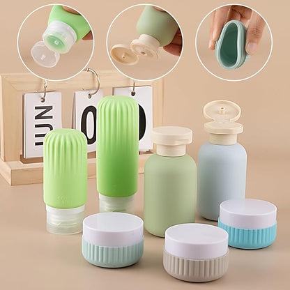 Travel Bottles for Toiletries, 25 Pack TSA Approved Travel Size Containers for Toiletries, Leak Proof Refillable & Squeezable Toiletry Bottles Kit with Clear Bag for Shampoo Lotion Cream Conditioner