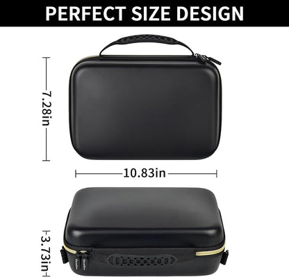 Barber Case for Hair Clippers Cutting Supplies, Trimmer Accessories Organizer for Wahl/ for Ufree/ for Andis Men Women Razor Grooming Kits, for Oneisal Dog Shaver- Washable Oilproof Travel Bag Only