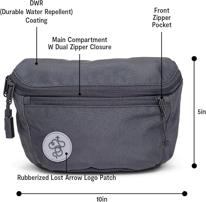 Baboon to the Moon Full Size Fanny Pack 3L – Womens Crossbody, Belt Bag for Women, Fanny Pack for Men, Crossbody Bags for Women Travel, Waist Bags