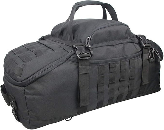 Greencity Travel Duffel Bag for Weekend Overnight Bag Waterproof Small Large for Men Women 30L 45L 85L Black