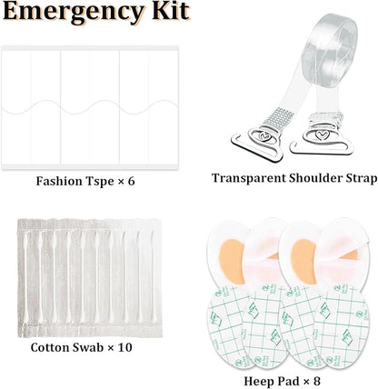 2 Pack Mini Wedding Emergency Kit with Makeup Bag for Wedding Day, Essentials Supplies Emergency Kit for Women, Portable All in One Travel Set Personal Care Women's Travel Set