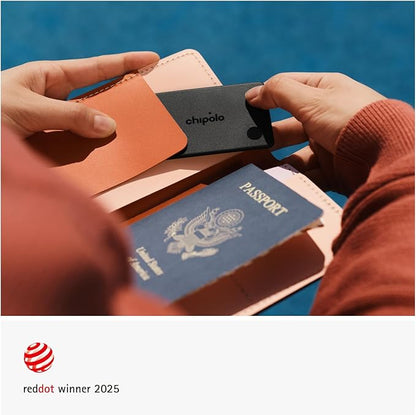 Chipolo Bundle (Loop, Card) - Rechargeable Bluetooth Tracking tag, Item Locator for Keys & Bags and Wallet Tracker, Compatible with Apple Find My or Find Hub on Android