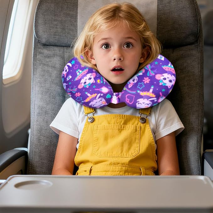 KLFVB Kids Luggage for Boys Girls, Cute Rolling Wheels Suitcase for Toddler, Children Travel Carry on Suitcase