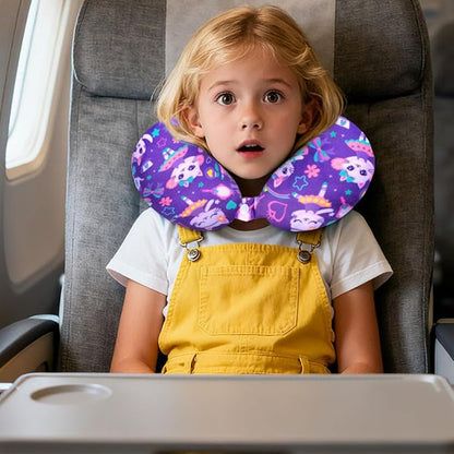 KLFVB Kids Luggage for Boys Girls, Cute Rolling Wheels Suitcase for Toddler, Children Travel Carry on Suitcase