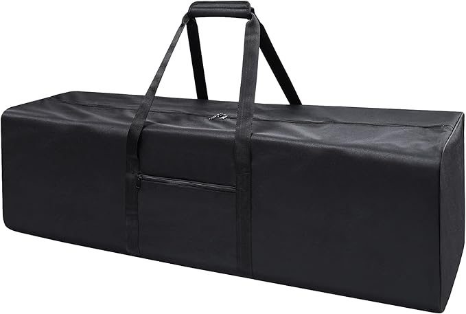 Urbanstand 46 Inch Travel Duffle Bag Extra Large Sport Equipment Duffel Bags with 2-way Lockable Zippers