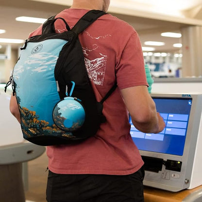 HYDAWAY Travel Case for Collapsible Bottles, Bowls & Cups - Protective Storage with Carabiner Clip - Durable, Water-Resistant, TSA-Friendly