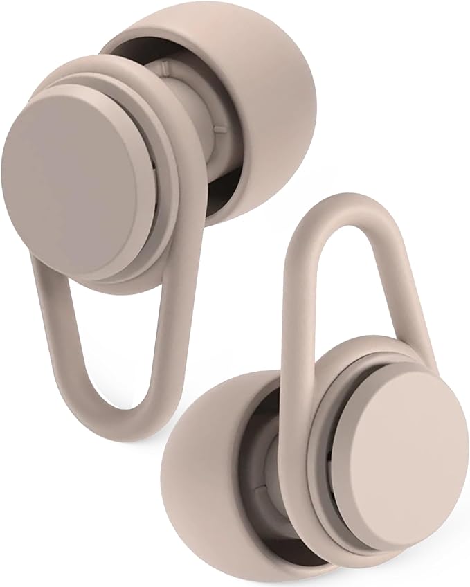 Hears One High-Fidelity Ear Plugs – Reusable Hearing Protection for Concerts, Travel, Focus & Sleep – Certified Noise Reduction 20dB SNR – Hypoallergenic Tips (4 Sizes) + Keychain Case