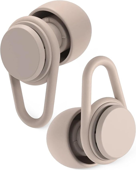 Hears One High-Fidelity Ear Plugs – Reusable Hearing Protection for Concerts, Travel, Focus & Sleep – Certified Noise Reduction 20dB SNR – Hypoallergenic Tips (4 Sizes) + Keychain Case