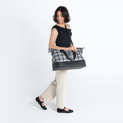 Sherpani Boston, Anti Theft Weekender Bags, Travel Duffel Bag, Carry On Tote Bag with Removable Shoe Bottom Compartment