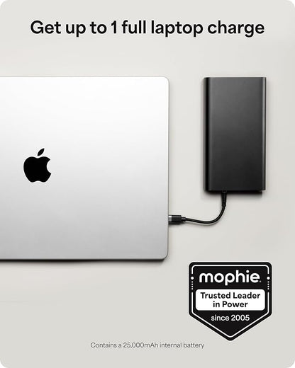 Mophie Powerstation Fast 25,000mAh Power Bank | Extended Fast Charging | 140W, Multi-Device