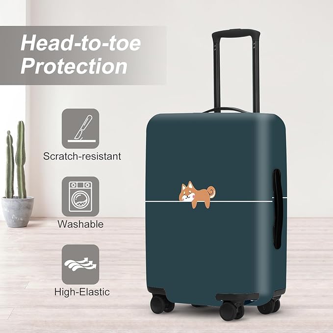 Luggage Cover, Washable Suitcase Cover, Suitcase Protector Anti-scratch Bag cover