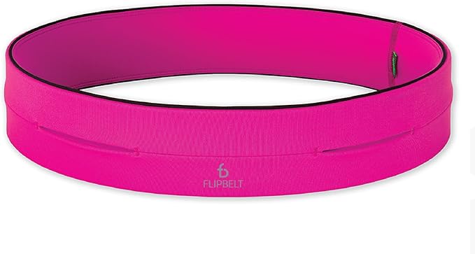 FlipBelt Classic Running Belt, Running Fanny Pack for Women and Men, USA Company